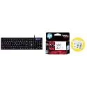 HP K300 Backlit Membrane Wired Gaming Keyboard