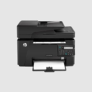 hp mfp m128fn laserjet printer print copy scan automatic document feeder ethernet fast printing upto 20ppm easy and secure setup 3 year warranty