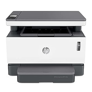 hp neverstop 1200a laser printer print copy scan mess free reloading save upto 80 on genuine toner 5x print yield usb connectivity