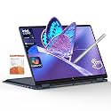 HP Omnibook X Flip 2 in 1 14’’ 2K Touchscreen Laptop, 16GB DDR5 RAM 1TB SSD, Intel Core Ultra 5 226V, Intel Arc 130V GPU, Thunderbolt 4, Windows 11 Pro, Office 365 with Microsoft Pen