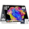 HP OmniBook X Flip 2-in-1 Laptop 16" 3K OLED Touch (500nits HDR, 120Hz) Intel 8-core Ultra 9 288V (Up to 48 Tops), Copilot+ AI, 5MP IR Webcam, Backlit KB, W/128GB PSD, Win11 Home(32GB|2TB SSD)