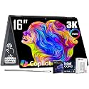 HP OmniBook X Flip 2-in-1 Laptop 16" 3K OLED Touch (500nits HDR, 120Hz) Intel 8-core Ultra 9 288V (Up to 48 Tops), Copilot+ AI, 5MP IR Webcam, Backlit KB, W/128GB PSD, Win11 PRO(32GB|2TB SSD)