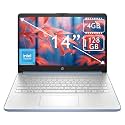 HP Student Laptop, Intel Processor N150(up to 3.6 GHz), 14 Inch LED Screen,8G RAM, 128GB Storange,One Year Office 365, Windows 11 Home,Blue (Renewed)