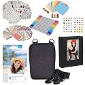 HP Sprocket 3.5 x 4.25” Zink Photo Paper - Kit: 50 Pack Zink Paper, Case, Photo Album, Markers, Sticker sets