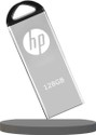 HP x220x 128 GB Pen Drive Compatible with Mobile, Laptop, Desktop Computer, Tablet, Audio Player USB 2.0 Metal Case (Silver)