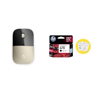 hp z3700 wireless optical mouse with usb receiver and 24ghz wireless connection 1200dpi  16 month
