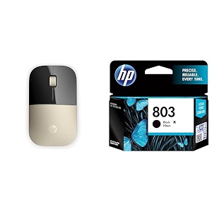 hp z3700 wireless optical mouse with usb receiver and 24ghz wireless connection 1200dpi  16 month