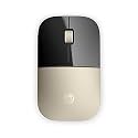 HP Z3700 Wireless Optical Mouse with USB receiver and 2.4GHz Wireless Connection/ 1200DPI / 16 months Long Battery Life /Ambidextrous and Slim Design (Modern Gold)
