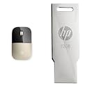 HP Z3700 Wireless Optical Mouse with USB Receiver and 2.4GHz Wireless Connection/ 1200DPI / 16 Month