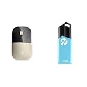 HP Z3700 Wireless Optical Mouse with USB Receiver and 2.4GHz Wireless Connection/ 1200DPI / 16 Month