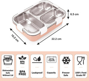 hph craftt Stainless Steel Utility Container -