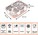 hph craftt Stainless Steel Utility Container 