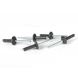 hpl facade fixing colour rivets - dark grey - ral 7022 size - 48  19  14mm 200pcs per box ideal for dark grey sheet