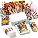 HPRT Photo Printer 4x6, +108 Sheets Photo Paper & 2 Ribbons