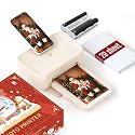 HPRT Photo Printer 4x6,+20 Sheets&1ribbon, Picture Printer for iPhone, Android, Smartphone, AR Video Printing, Portable Photo Printers CP4100
