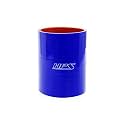 HPS Performance HTSC-175-L4-BLUE Silicone High Temperature 4-ply Reinforced Straight Coupler Hose, 100 PSI Maximum Pressure, 4" Length, 1-3/4" ID, Blue