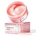 HPUFKOT Nicotinamide Under Eye Patches (60 Pairs),PDRN Retinal Eye Patches, Skincare for Puffy Eyes,Fine Lines,Dark Circles,Bags & Wrinkles with Collagen & Hyaluronic Acid (Light Pink)