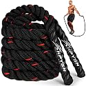 HPYGN Jump Rope, Weighted Jump Rope for Men women, 2.8lb 3.8lb 5lb Heavy Skipping Rope for Exercise, Adult Jumpropes for Home Workout, Improve Strength and Building Muscle,Total Body Workout Equipment