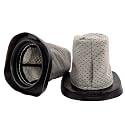 HQRP 2-pack Dust Cup Filter Replacement for Dirt Devil F25 F-25 2SV1102000 3SV0980000 compatible with Dirt Devil SD20000 Simpli-Stik / 083405 M083405 Versa Power Stick Vac Vacuum Cleaner
