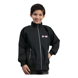 HRKK Kids Windcheaters Solid Polyester Blend Jackets