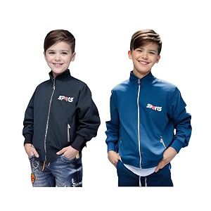 HRKK Kids Windcheaters Solid Polyester Blend Jackets