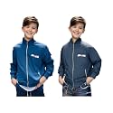 HRKK Kids Windcheaters Solid Polyester Blend Jackets