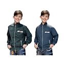 HRKK Kids Windcheaters Solid Polyester Blend Jackets for Boys and Girls |