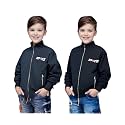 HRKK Kids Windcheaters Solid Polyester Blend Jackets