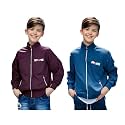 HRKK Kids Windcheaters Solid Polyester Blend Jackets