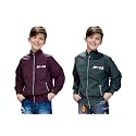 HRKK Kids Windcheaters Solid Polyester Blend Jackets