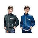 HRKK Kids Windcheaters Solid Polyester Blend Jackets