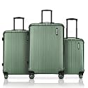HRX Force 3-Piece Luggage Set Dark Green