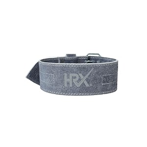 hrx gym belt for weightlifting workouts deadlifts powerlifts  back support for exercise hrgb01slgrxl_grey_xl