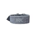 HRX Gym Belt for Weightlifting Workouts Deadlifts Powerlifts | Back Support for Exercise (HRGB01SLGRSL_Grey_S)