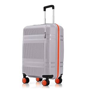 HRX Helium 3-Piece Luggage Set Blue Polypropylene Hard Shell Suitcase Set - Premium Travel Trolley Bags with 8 Spinner Wheels, Number Lock & Water Res