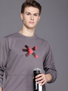 HRX by Hrithik Roshan Full Sleeve Printed