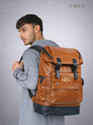 HRX by Hrithik Roshan Leather Anti Theft Casual bag witH USB PORT 35 L Laptop Backpack
