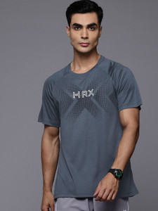 HRX by Hrithik Roshan Printed Men Round