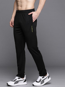 HRX by Hrithik Roshan Solid Men Black