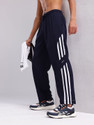 HRX by Hrithik Roshan Men Solid Blue Track Pants