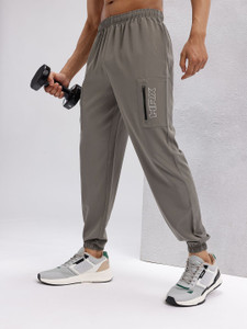 HRX by Hrithik Roshan Solid Men Grey