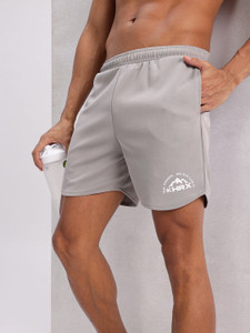 HRX by Hrithik Roshan Solid Men Grey