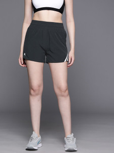 HRX by Hrithik Roshan Solid Women Grey