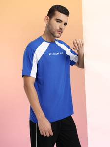 HRX by Hrithik Roshan Striped Men Round