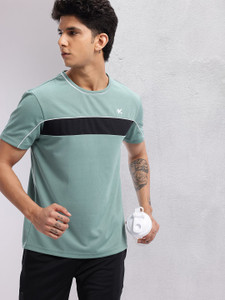 HRX by Hrithik Roshan Striped Men Round