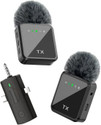 HRYFiNE F11-2 Dual Wireless Mic for Youtuber,vlogging,recording Camera Microphone