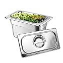 HS Stainless Steel GN Pan Ninth Size