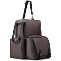 Hsei Equestrian Boot Bag Multi-Functional Horse Riding Gear Pack for Helmet and Boots Storage with Multi Compartments 21.26 Inches Tall Waterproof Oxford for Stable Training Competition Travel