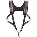 Hsei Saxophone Harness with Metal Snap, Adjustable Double Shoulder Saxophone Strap, Black Widened Thickened Design Sax Harness for Comfortable Support Alto Tenor Baritone Soprano