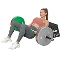 HT01-B Hip Thrust Bench, Hip Thrust Machine for Core&Ab Strength Training, Hip Thrust Booty Workout Box with Non-Slip, Glute Bridge Machine for Home and Gym, Large/Medium Size